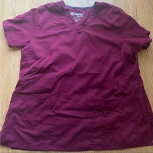 🩺Greys Anatomy 🩹Burgundy Scrub 💥Set💥